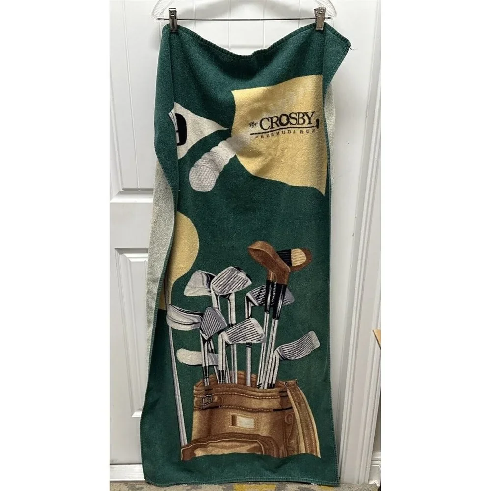 Hilasal 19th Hole Large Golf Beach Towel The Crosby Bermuda Run 27